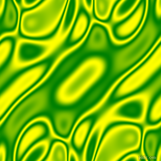 Green and Yellow plasma waves seamless tileable