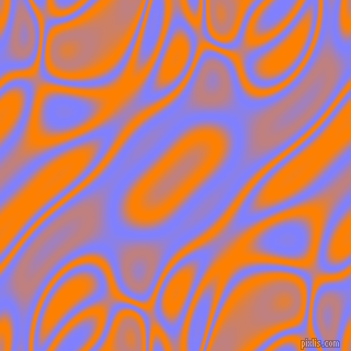 Light Slate Blue and Dark Orange plasma waves seamless tileable