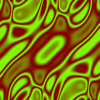 Maroon and Chartreuse plasma waves seamless tileable