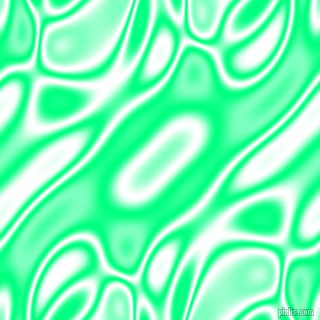 Spring Green and White plasma waves seamless tileable