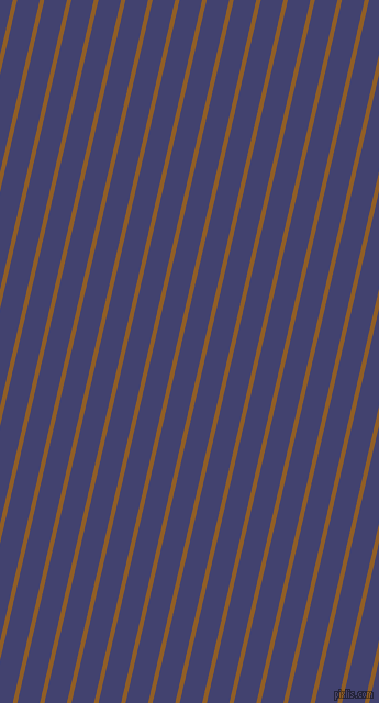 77 degree angle lines stripes, 4 pixel line width, 20 pixel line spacing, Afghan Tan and Corn Flower Blue stripes and lines seamless tileable