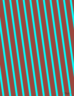 98 degree angle lines stripes, 8 pixel line width, 20 pixel line spacing, Aqua and Cognac stripes and lines seamless tileable