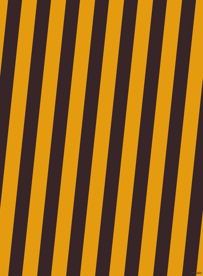 84 degree angle lines stripes, 48 pixel line width, 52 pixel line spacing, Aubergine and Gamboge stripes and lines seamless tileable