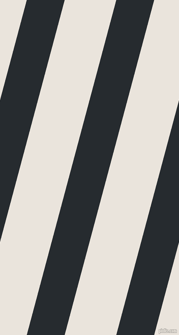 75 degree angle lines stripes, 72 pixel line width, 98 pixel line spacing, Blue Charcoal and Pampas stripes and lines seamless tileable