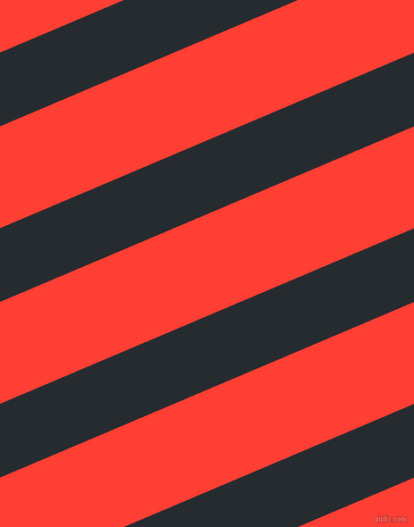 23 degree angle lines stripes, 76 pixel line width, 105 pixel line spacing, Blue Charcoal and Red Orange stripes and lines seamless tileable