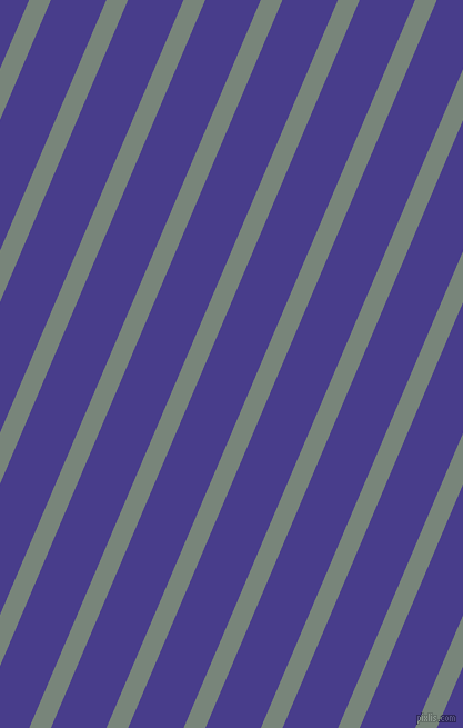 67 degree angle lines stripes, 18 pixel line width, 46 pixel line spacing, Blue Smoke and Dark Slate Blue stripes and lines seamless tileable