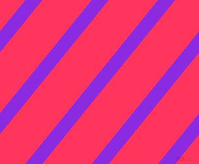51 degree angle lines stripes, 27 pixel line width, 78 pixel line spacing, Blue Violet and Radical Red stripes and lines seamless tileable