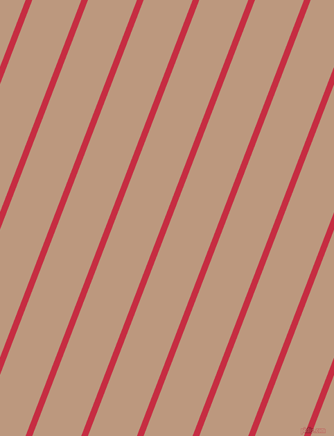 69 degree angle lines stripes, 9 pixel line width, 66 pixel line spacing, Brick Red and Pale Taupe stripes and lines seamless tileable