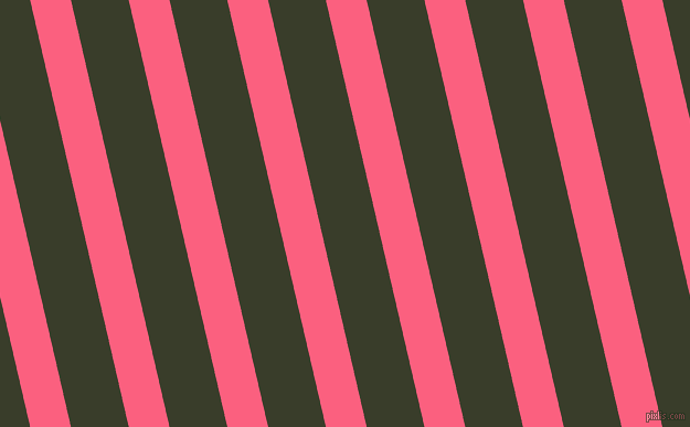 103 degree angle lines stripes, 36 pixel line width, 51 pixel line spacing, Brink Pink and Green Kelp stripes and lines seamless tileable