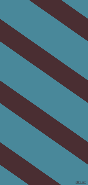 145 degree angle lines stripes, 64 pixel line width, 111 pixel line spacing, Cab Sav and Hippie Blue stripes and lines seamless tileable