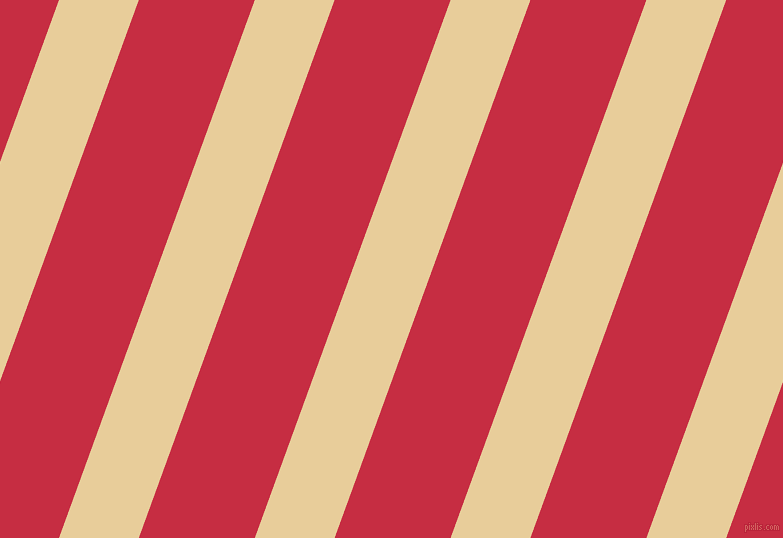 70 degree angle lines stripes, 75 pixel line width, 109 pixel line spacing, Chamois and Brick Red stripes and lines seamless tileable