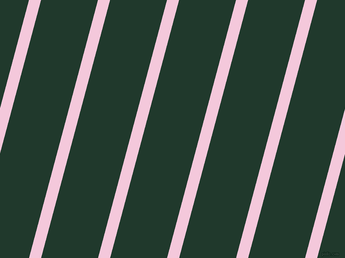 75 degree angle lines stripes, 24 pixel line width, 113 pixel line spacing, Classic Rose and Palm Green stripes and lines seamless tileable
