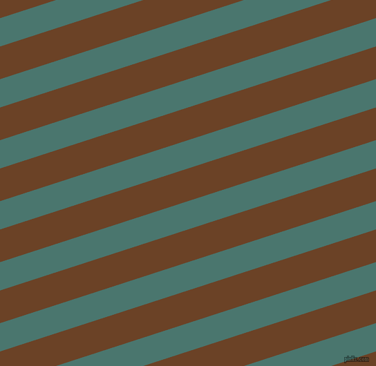 18 degree angle lines stripes, 39 pixel line width, 45 pixel line spacing, Dark Green Copper and Semi-Sweet Chocolate stripes and lines seamless tileable