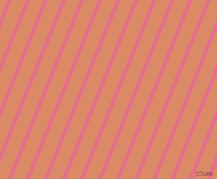 68 degree angle lines stripes, 8 pixel line width, 26 pixel line spacing, Deep Blush and Copper stripes and lines seamless tileable