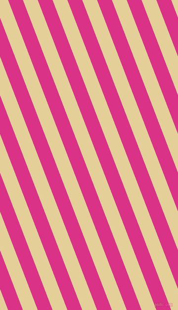 111 degree angle lines stripes, 28 pixel line width, 28 pixel line spacing, Deep Cerise and Double Colonial White stripes and lines seamless tileable