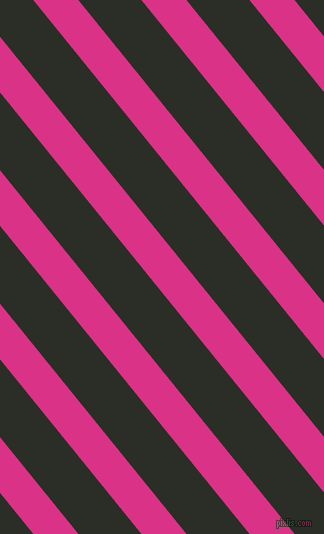 129 degree angle lines stripes, 35 pixel line width, 49 pixel line spacing, Deep Cerise and Marshland stripes and lines seamless tileable