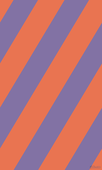 59 degree angle lines stripes, 72 pixel line width, 78 pixel line spacing, Deluge and Burnt Sienna stripes and lines seamless tileable