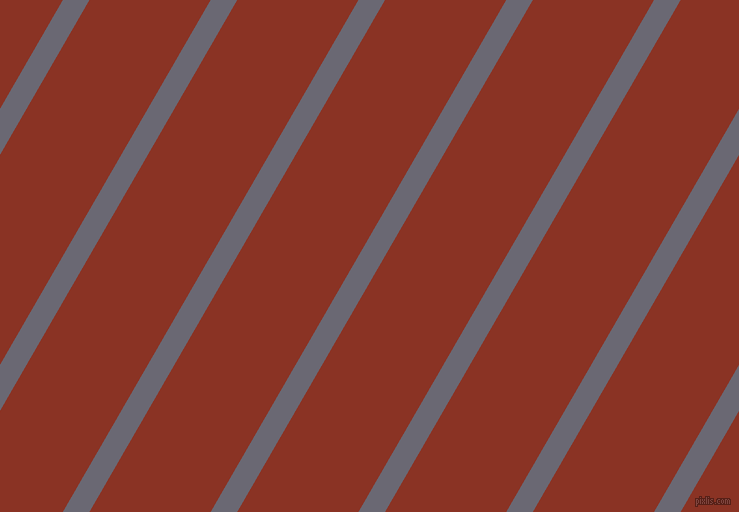 60 degree angle lines stripes, 23 pixel line width, 105 pixel line spacing, Dolphin and Burnt Umber stripes and lines seamless tileable