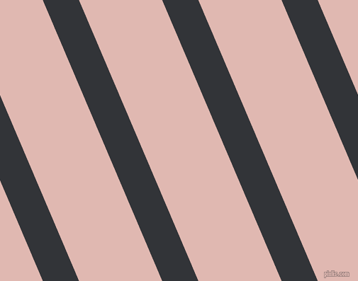 113 degree angle lines stripes, 47 pixel line width, 108 pixel line spacing, Ebony Clay and Cavern Pink stripes and lines seamless tileable