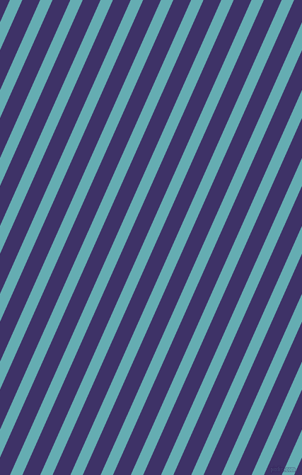 66 degree angle lines stripes, 16 pixel line width, 23 pixel line spacing, Fountain Blue and Minsk stripes and lines seamless tileable