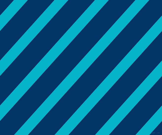 48 degree angle lines stripes, 42 pixel line width, 80 pixel line spacing, Iris Blue and Prussian Blue stripes and lines seamless tileable