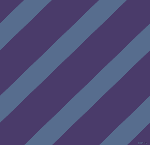 44 degree angle lines stripes, 74 pixel line width, 125 pixel line spacing, Kashmir Blue and Meteorite stripes and lines seamless tileable