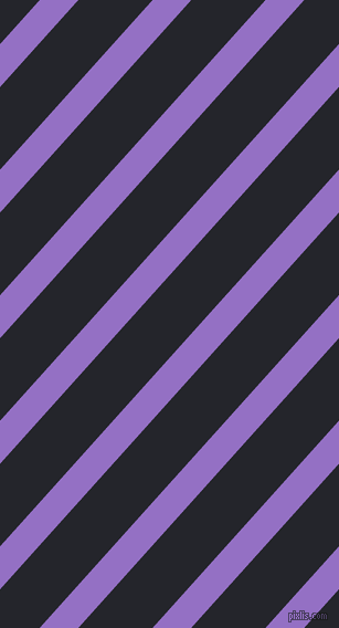 48 degree angle lines stripes, 26 pixel line width, 50 pixel line spacing, Lilac Bush and Black Russian stripes and lines seamless tileable