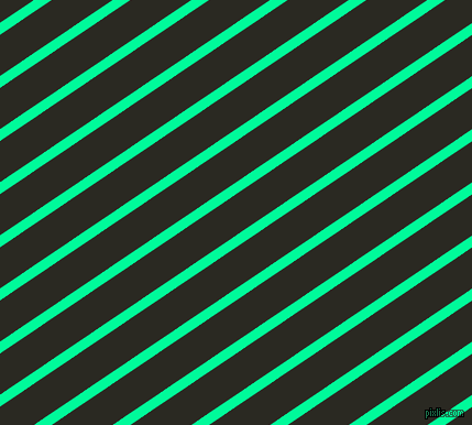 34 degree angle lines stripes, 9 pixel line width, 31 pixel line spacing, Medium Spring Green and Maire stripes and lines seamless tileable