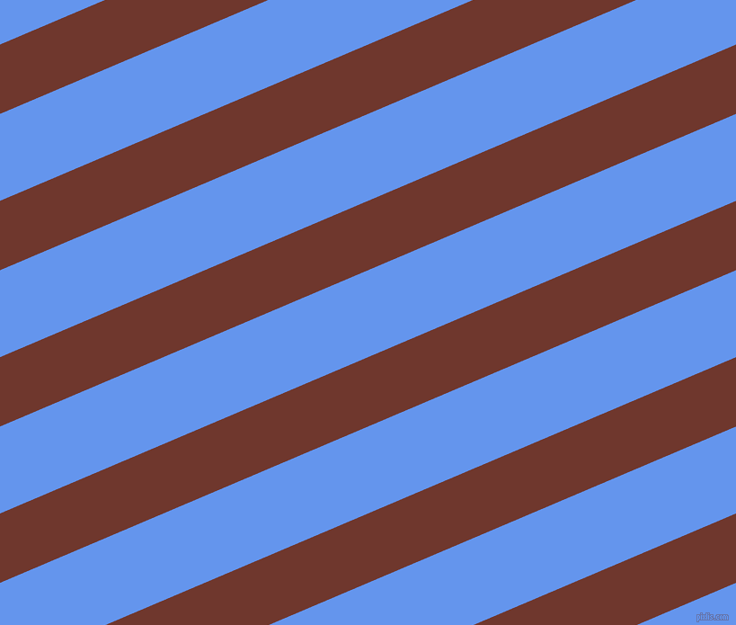23 degree angle lines stripes, 71 pixel line width, 89 pixel line spacing, Mocha and Cornflower Blue stripes and lines seamless tileable
