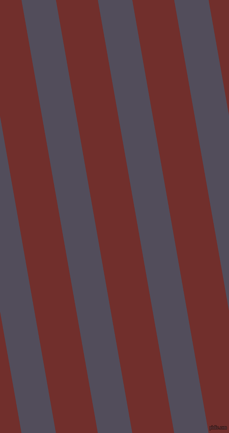 100 degree angle lines stripes, 69 pixel line width, 84 pixel line spacing, Mulled Wine and Auburn stripes and lines seamless tileable