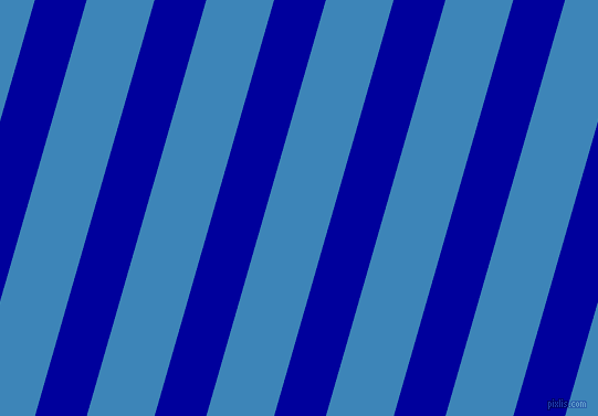 74 degree angle lines stripes, 45 pixel line width, 59 pixel line spacing, New Midnight Blue and Curious Blue stripes and lines seamless tileable
