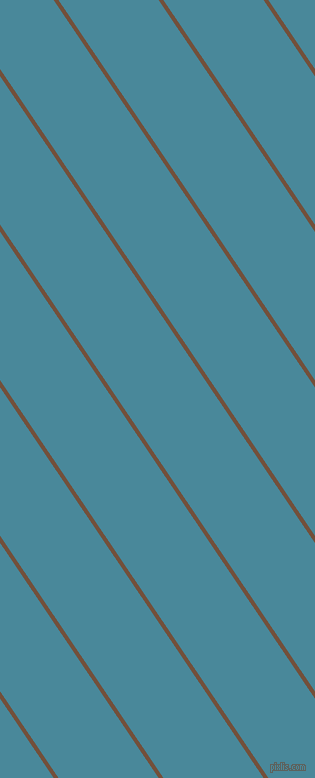 124 degree angle lines stripes, 4 pixel line width, 83 pixel line spacing, Old Copper and Hippie Blue stripes and lines seamless tileable