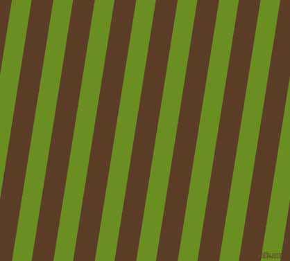 81 degree angle lines stripes, 28 pixel line width, 31 pixel line spacing, Olive Drab and Bracken stripes and lines seamless tileable