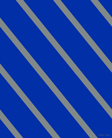 129 degree angle lines stripes, 19 pixel line width, 75 pixel line spacing, Oslo Grey and International Klein Blue stripes and lines seamless tileable