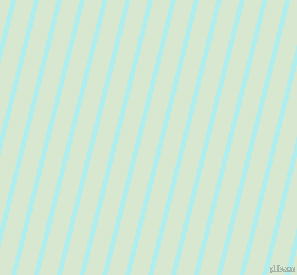 76 degree angle lines stripes, 7 pixel line width, 25 pixel line spacing, Pale Turquoise and Peppermint stripes and lines seamless tileable