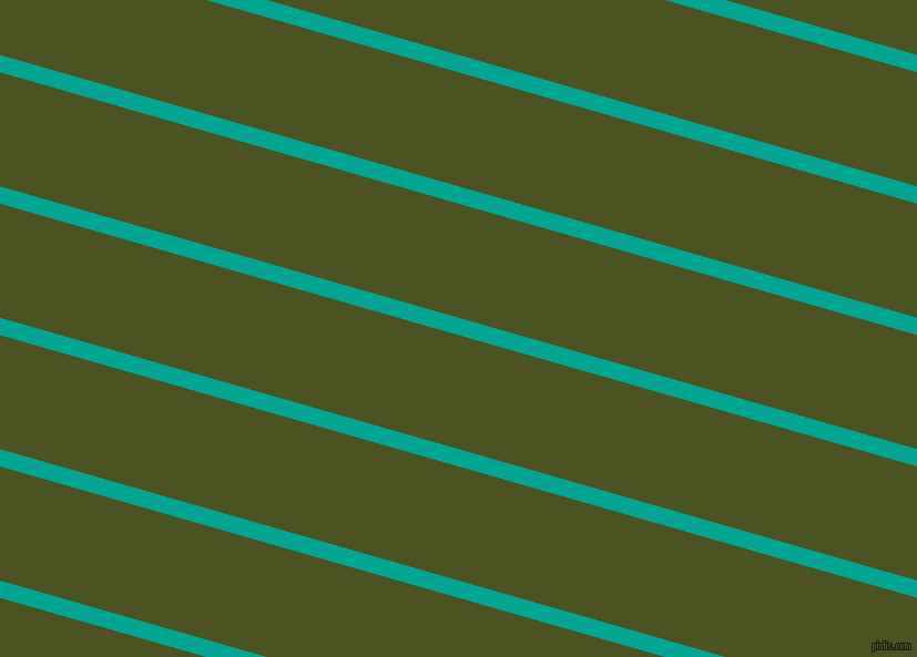 164 degree angle lines stripes, 15 pixel line width, 99 pixel line spacing, Persian Green and Army green stripes and lines seamless tileable