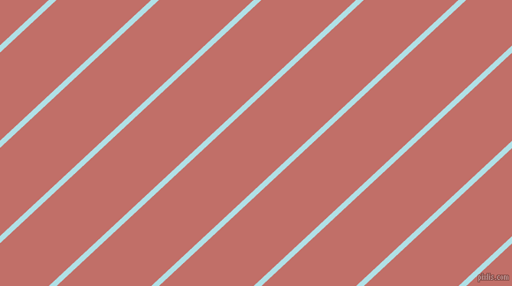 43 degree angle lines stripes, 6 pixel line width, 73 pixel line spacing, Powder Blue and Contessa stripes and lines seamless tileable