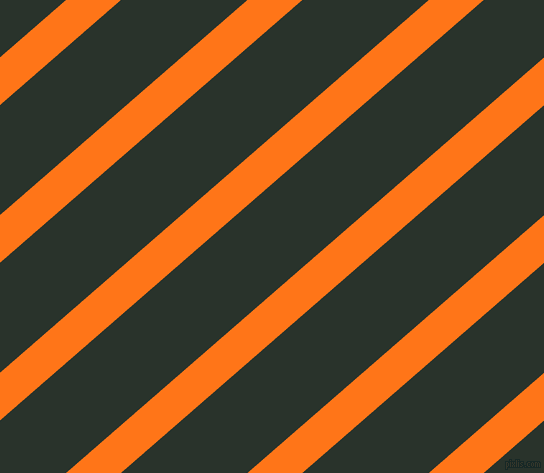 41 degree angle lines stripes, 36 pixel line width, 83 pixel line spacing, Pumpkin and Gordons Green stripes and lines seamless tileable
