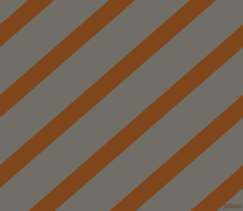 41 degree angle lines stripes, 35 pixel line width, 73 pixel line spacing, Russet and Ironside Grey stripes and lines seamless tileable
