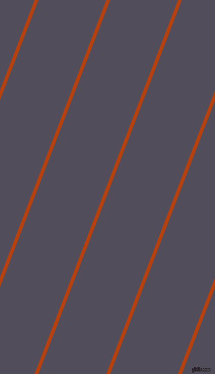 69 degree angle lines stripes, 7 pixel line width, 125 pixel line spacing, Rust and Mulled Wine stripes and lines seamless tileable
