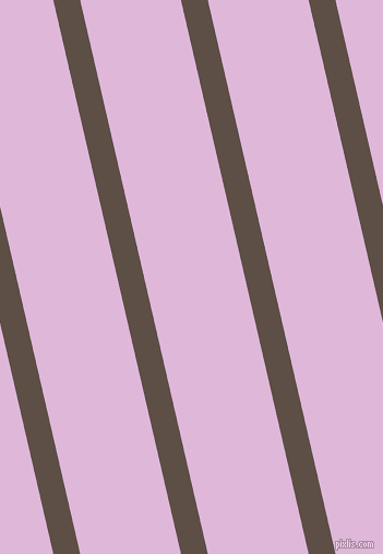 103 degree angle lines stripes, 24 pixel line width, 90 pixel line spacing, Saddle and French Lilac stripes and lines seamless tileable