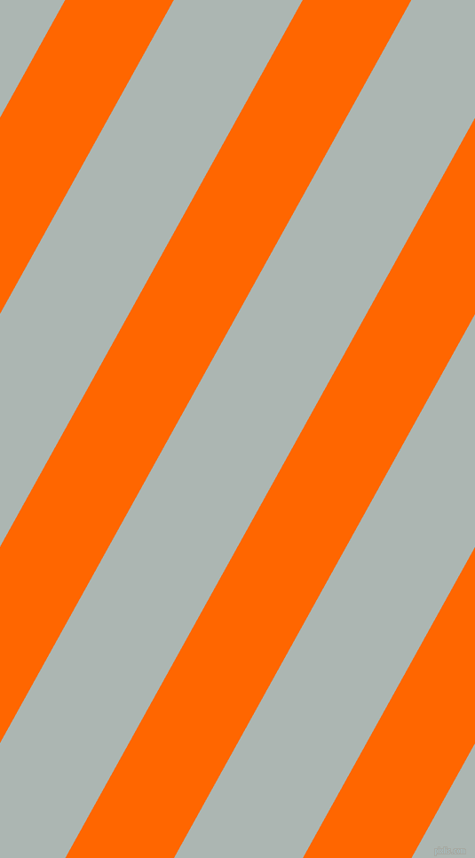 61 degree angle lines stripes, 107 pixel line width, 127 pixel line spacing, Safety Orange and Periglacial Blue stripes and lines seamless tileable