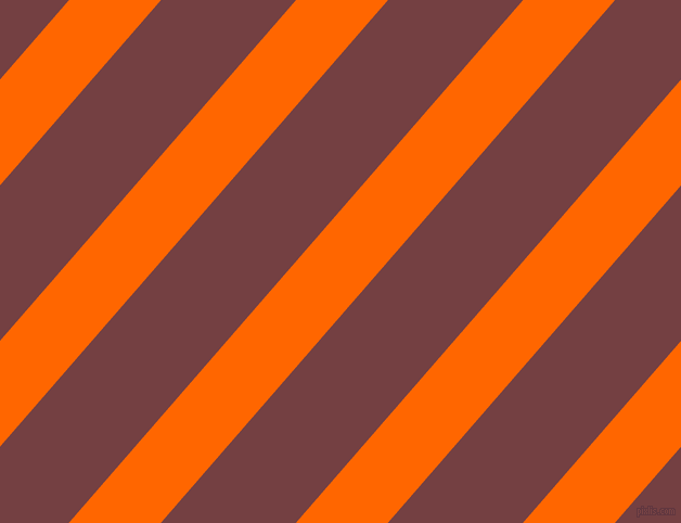 49 degree angle lines stripes, 64 pixel line width, 94 pixel line spacing, Safety Orange and Tosca stripes and lines seamless tileable
