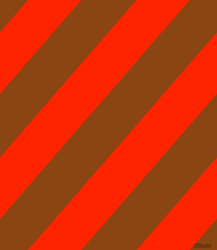 49 degree angle lines stripes, 83 pixel line width, 86 pixel line spacing, Scarlet and Saddle Brown stripes and lines seamless tileable