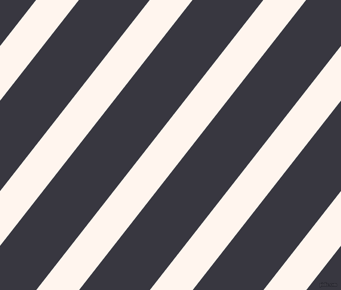 52 degree angle lines stripes, 69 pixel line width, 114 pixel line spacing, Seashell and Black Marlin stripes and lines seamless tileable