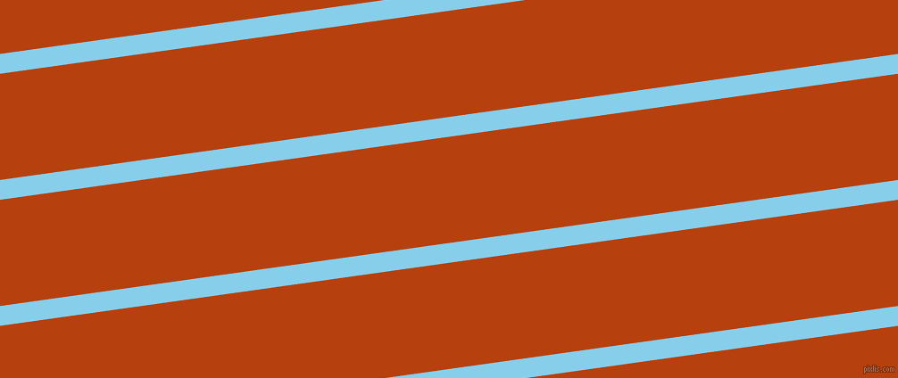 8 degree angle lines stripes, 22 pixel line width, 118 pixel line spacing, Sky Blue and Rust stripes and lines seamless tileable