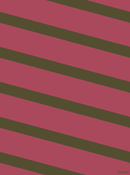 165 degree angle lines stripes, 34 pixel line width, 74 pixel line spacing, Thatch Green and Hippie Pink stripes and lines seamless tileable