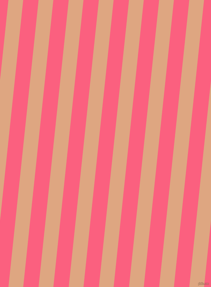 84 degree angle lines stripes, 49 pixel line width, 51 pixel line spacing, Tumbleweed and Brink Pink stripes and lines seamless tileable