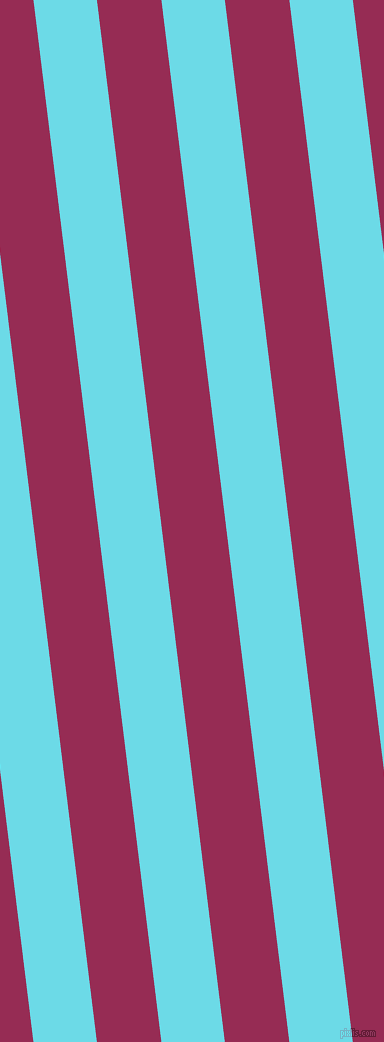 97 degree angle lines stripes, 63 pixel line width, 64 pixel line spacing, Turquoise Blue and Lipstick stripes and lines seamless tileable