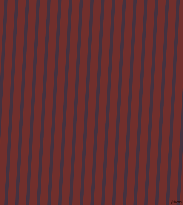 87 degree angle lines stripes, 11 pixel line width, 25 pixel line spacing, Voodoo and Auburn stripes and lines seamless tileable